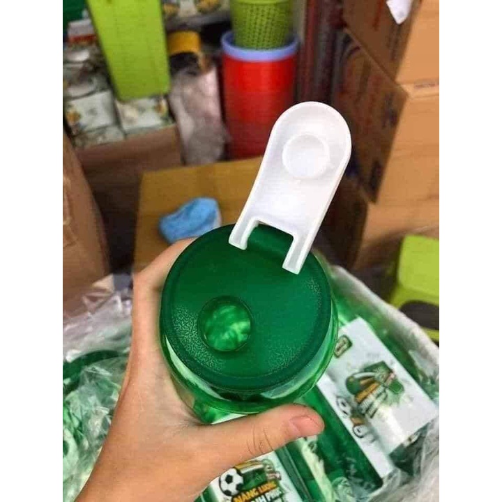 Bình nước nắp bật Milo 600ml tặng bé - bình nhựa Duy Tân 700ml cao cấp có dây treo