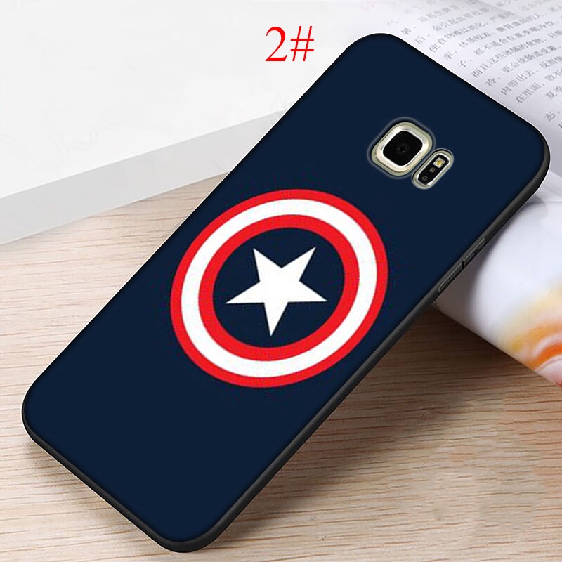 Ốp Lưng Khiên Của Captain America Cho Samsung A40 A40s A50 A50s A60 A70 A70s M10 M20 M30 M40