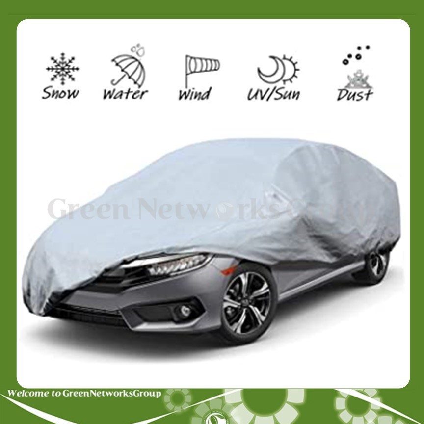 Áo trùm xe hơi Car Cover Size S 400x160x120 Cm Greennetworks