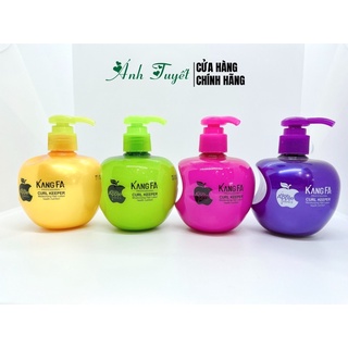 Gel wax tạo kiểu giữ nếp cho tóc xoăn Kangfa 260ml - Hương trái cây dịu nhẹ