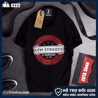SALE- Áo phông nam tay ngắn cổ tròn. Áo thun nam tay ngắn in 3D LEVI STRAUSS - giá cực tốt