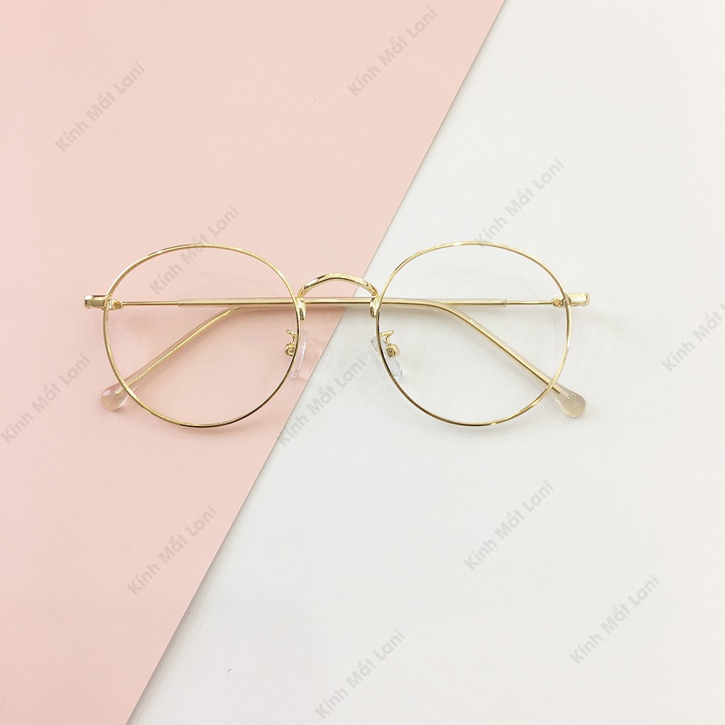 [ Tặng Mắt Cận Miễn Phí ] Gọng Kính Cận Kim Loại Dáng Bầu Lani 2297 - Kính Mắt Thời Trang Hàn Quốc | BigBuy360 - bigbuy360.vn