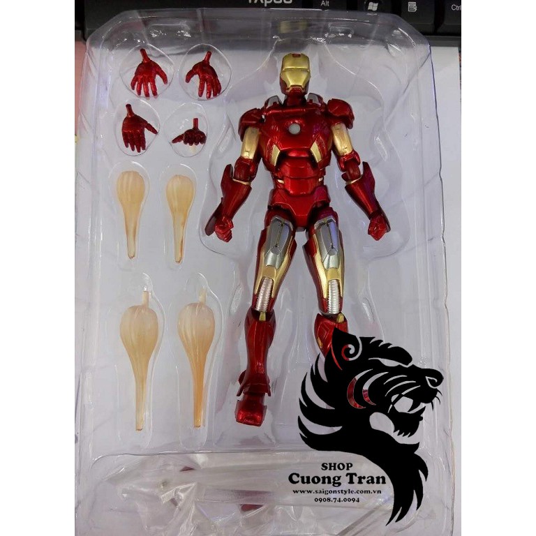 Mô hình Iron Man - giáp Mark VII (Loại cao cấp)