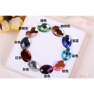 Phụ Kiện Nơ Cài Tóc Pha Lê 13x18mm Pj050