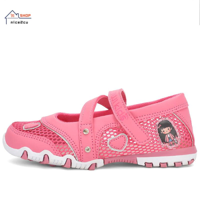 Giày Sandal Công Chúa Màu Hồng Thời Trang Mùa Hè 2022 Cho Bé Gái Biểu Diễn Múa