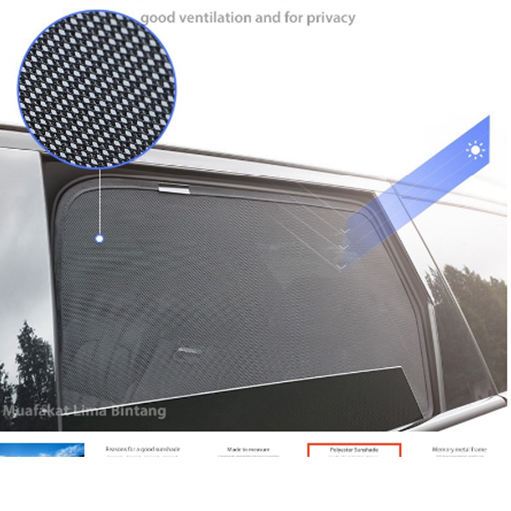 Rèm che nắng xe Kia Sportage 2022, 2023 rèm chống nắng Kia Sportage 2022 có hút nam châm cao cấp,