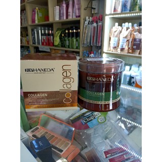 _kem ủ tóc phục hồi top haneda collagen 500ml