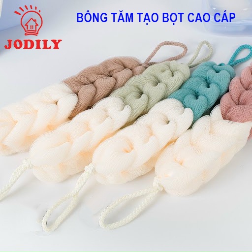 Bông Tắm Tạo Bọt Cao Cấp Jodily - Hàng Nhập Khẩu Cao Cấp - Bông Mền Mịn