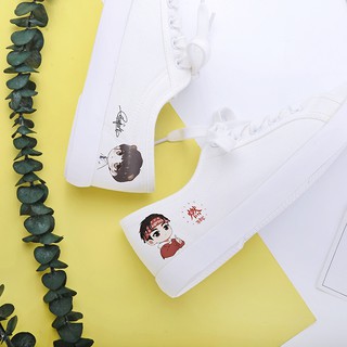 [Order] Giày in hình vẽ chibi TFBOYS