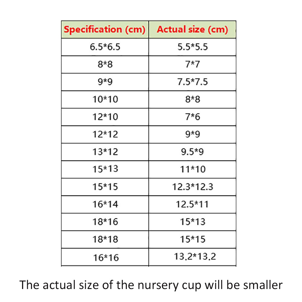 Set 100 túi nhựa Epoch ươm gieo hạt trồng cây tiện dụng cho vườn