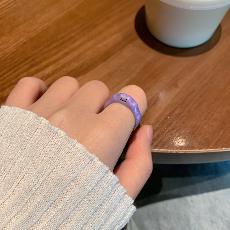 Nhẫn Hở Hình Quái Vật Hoạt Hình Dễ Thương