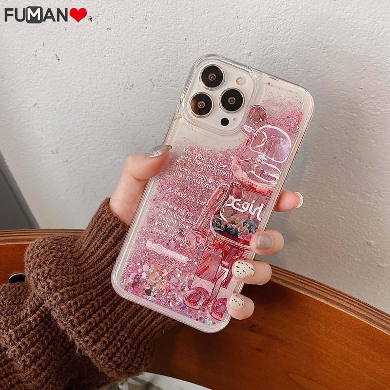 Ốp điện thoại kim tuyến Kaws thích hợp cho Samsung Galaxy S21 S20 FE S10 S9 S8 Plus S7 Edge Note 20 Ultra 10 Plus Lite