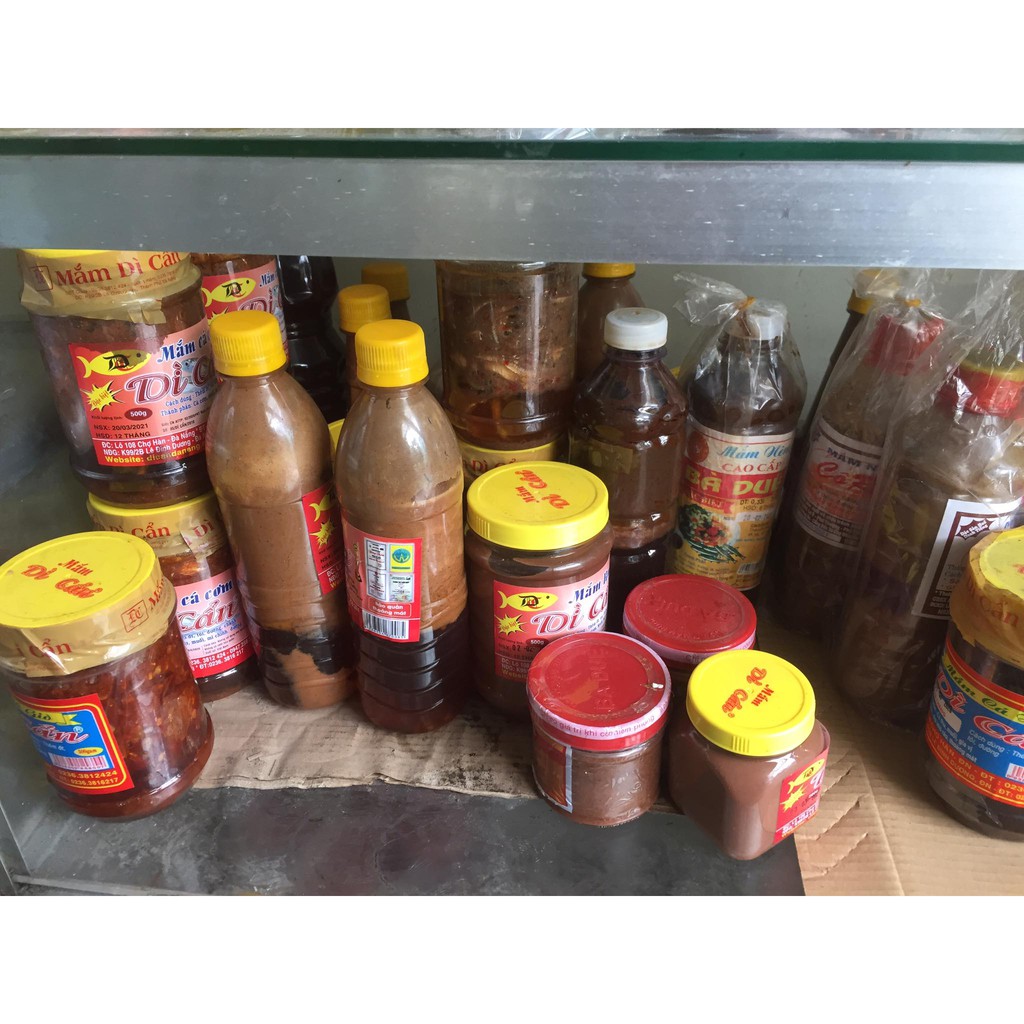 [Mã 267FMCGSALE giảm 8% đơn 500K] Mắm Nêm Mắm Nêm Dì Cẩn Đà Nẵng Chai 500gr | BigBuy360 - bigbuy360.vn
