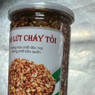 Combo 10 hủ gạo lứt cháy tỏi ( CAM KẾT DATE MỚI )
