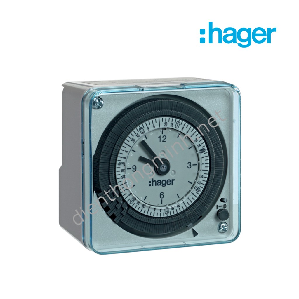 Công tắc hẹn giờ Hager - Timer 24h Hager EH711