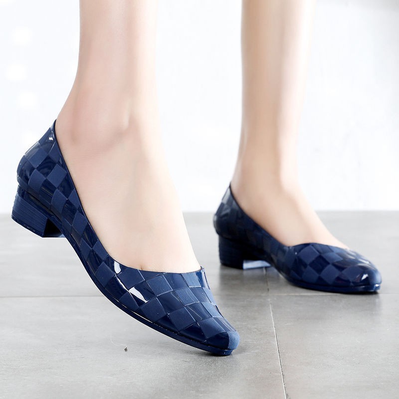 Giày nhựa đi mưa nữ Alina 3p dáng công sở V251 | BigBuy360 - bigbuy360.vn