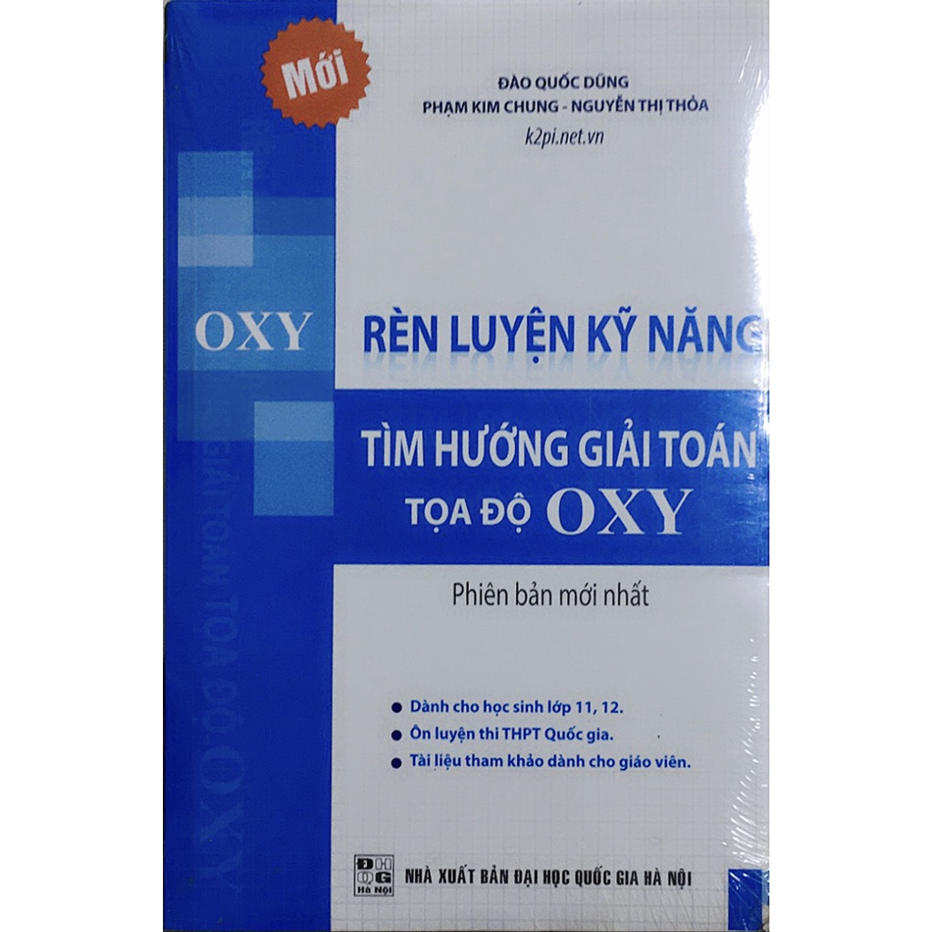 Sách - Rèn Luyện Kỹ Năng Tìm Hướng Giải Toán Tọa Độ OXY