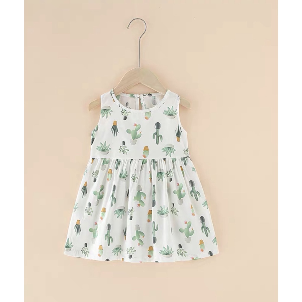 Váy bé gái, chất liệu lanh lụa cao cấp size 5 - 19 kg