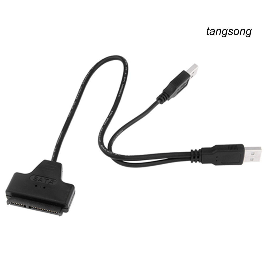 Dây Cáp Chuyển Đổi Ts-Usb 2.0 Sang Sata 22pin Cho Ổ Cứng 2.5 Inch