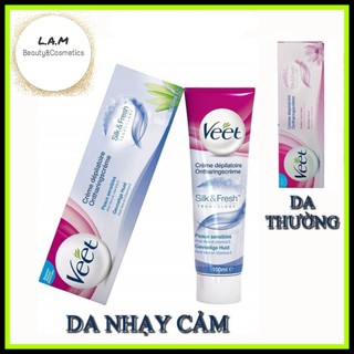 Kem tẩy lông veet pháp 100ml - cream depilatoire