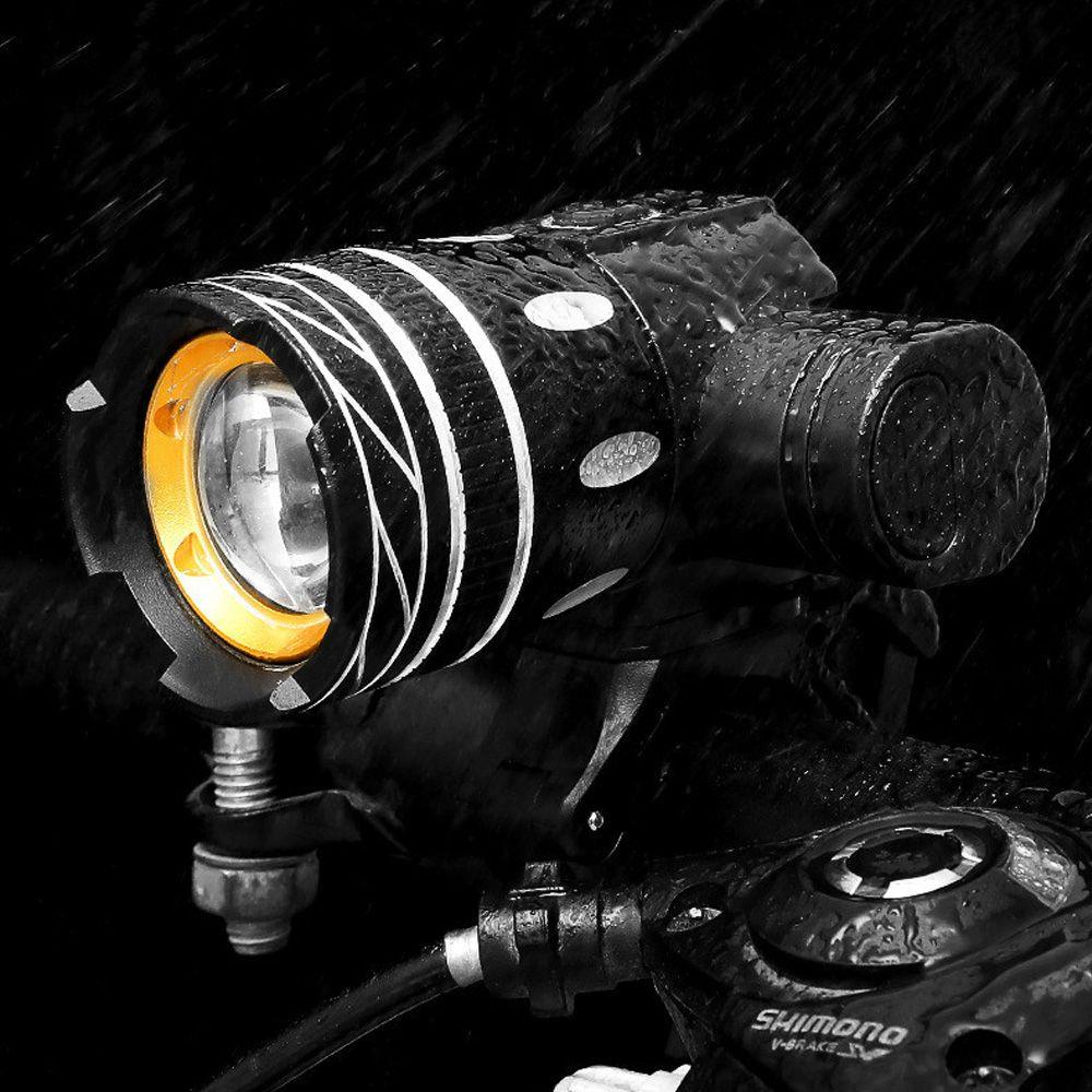 Đèn Pin Siêu Sáng Tùy Chỉnh Tiện Dụng Cho Xe Đạp Leo Núi