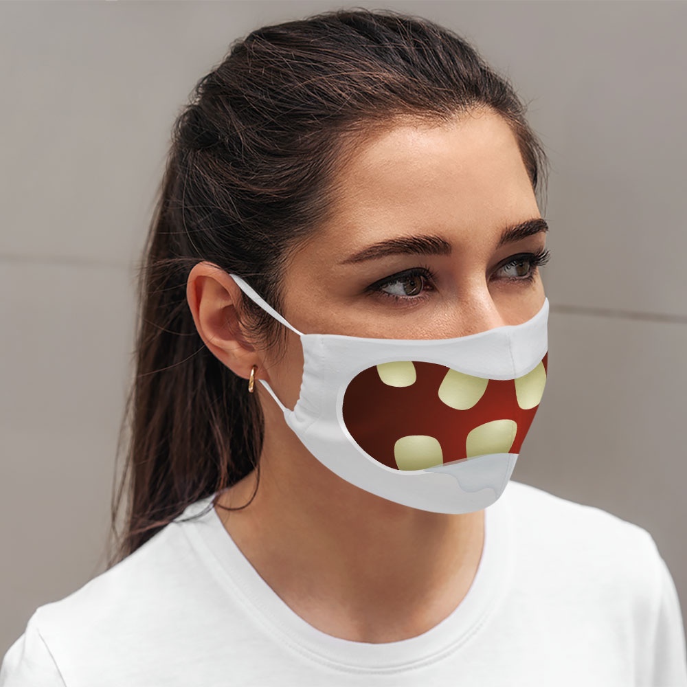 Khẩu trang cho bé vui nhộn hoạt hình trẻ em thú cưng đáng yêu Mặt Cảm Xúc EMOJIS CARTWELL bảo vệ toàn diện thoáng khí ch