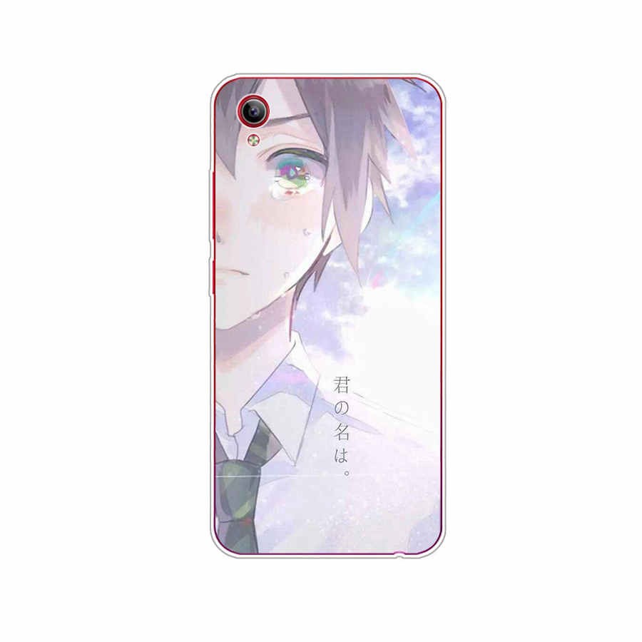 Ốp Lưng Mềm In Hình Phim Anime Your Name Cho Vivo Y53 Y55 Y91 Y91C S1 2019 S1 Pro