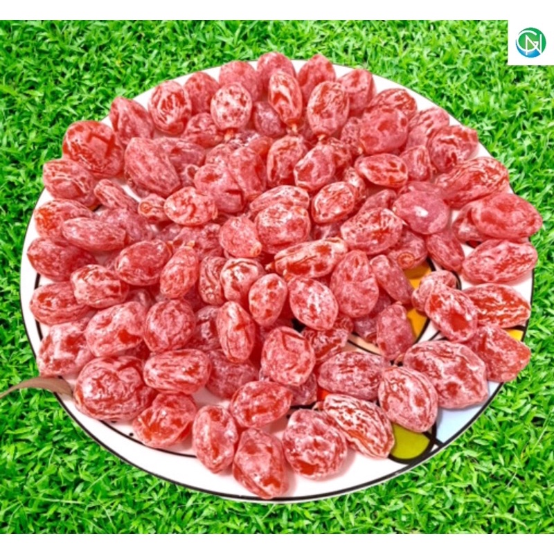 Ô Mai Xí Muội Đào Hồng Bao Tử Đặc Sản Lào Cai -  Túi 500g/1kg