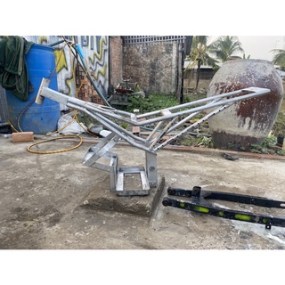 sườn xe điện dáng cao (sườn củ)có gấp