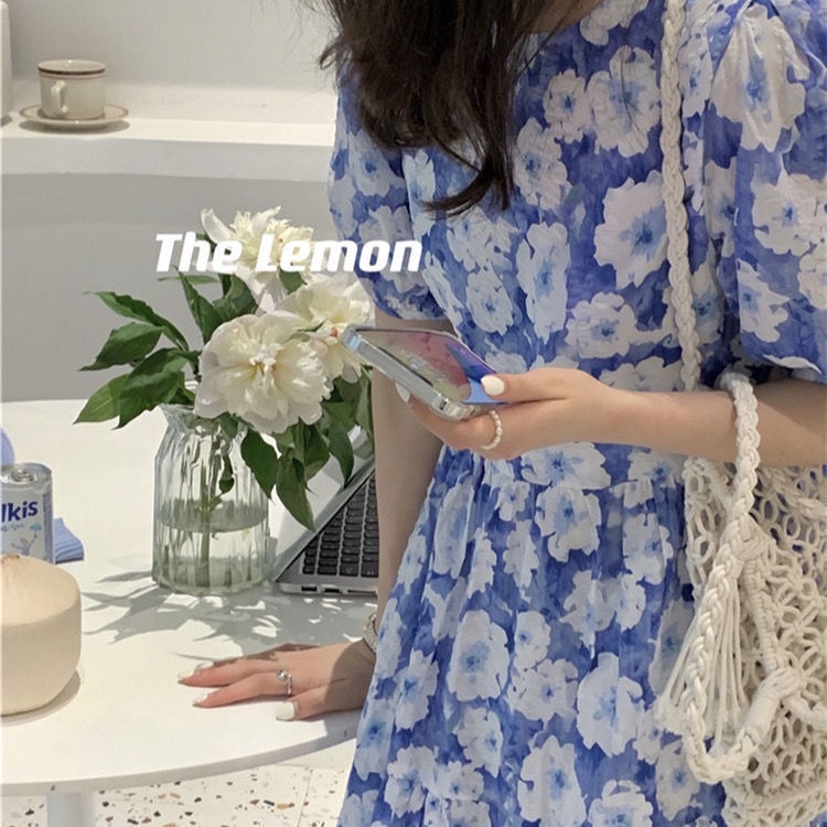 Đầm hoa phong cách Hàn Quốc 245