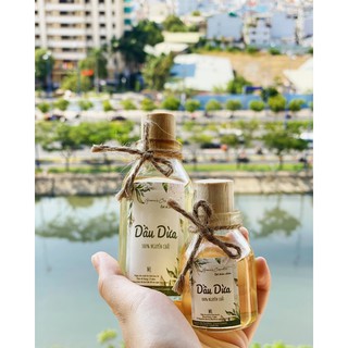 Dầu dừa 100% nguyên chất 50ml/100ml chuẩn dầu dừa nhà nấu