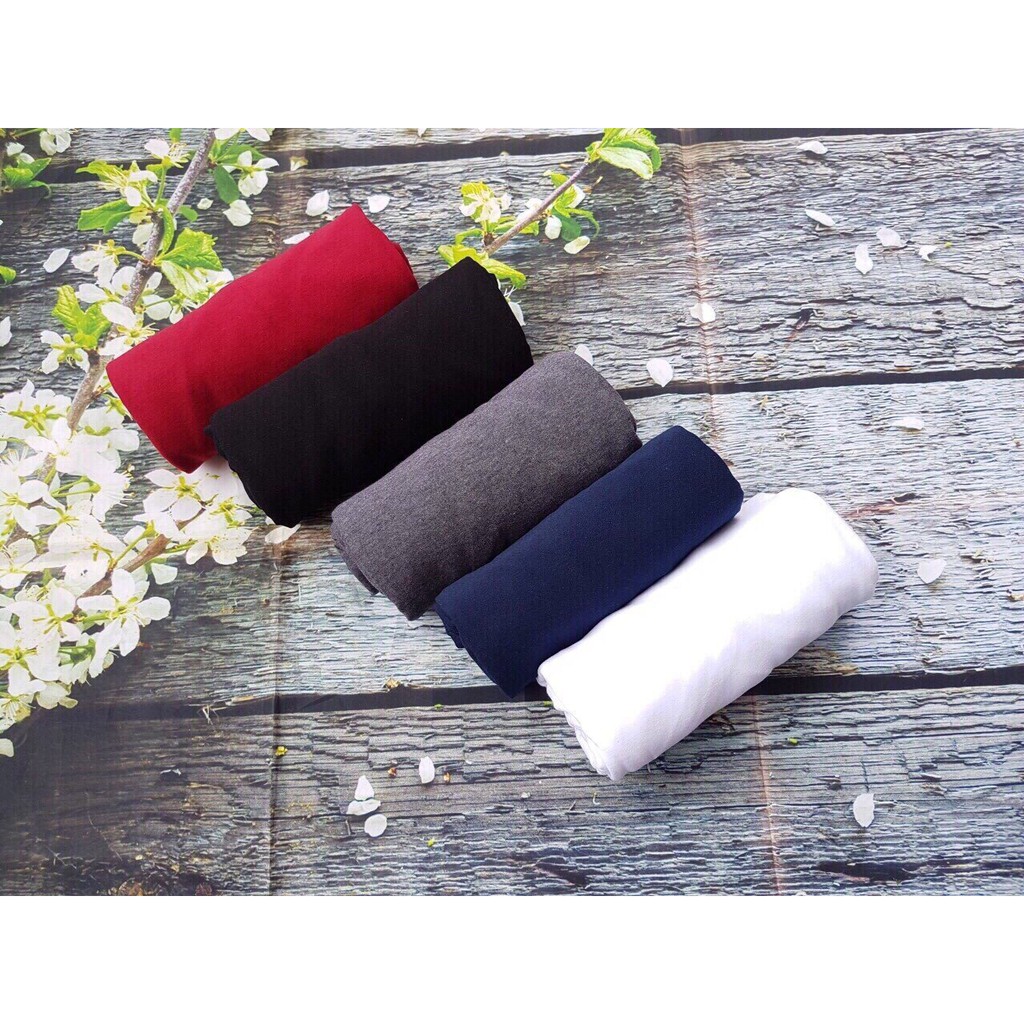 Áo thun dài tay cổ lọ nam màu đen dày dặn dáng ôm nhẹ phù hợp cho cả nam và nữ hoặc làm áo đôi | BigBuy360 - bigbuy360.vn