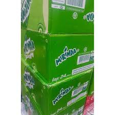 Thùng 24 lon nước ngọt Mirinda vị soda kem Thái 330ml