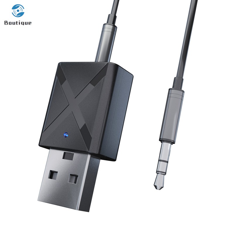 Adapter nhận tín hiệu không dây Bluetooth 5.0 mini cho máy phát nhạc TV CD xe hơi