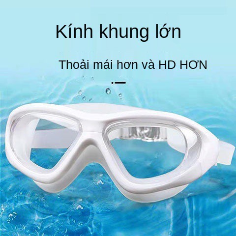 Kính chống nước và sương mù lớn -frame bảo hộ độ nét cao lặn chuyên nghiệp bộ thiết bị bơi lội unisex