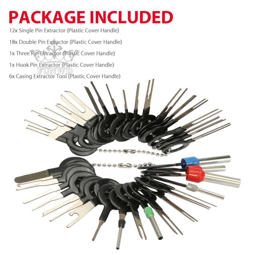 【FUNWD】Terminal Removal Tool Tool Workshop 38pcs/Set Replacement High Quality