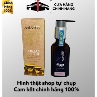 Tinh dầu dưỡng tóc Phục Hồi Argan Soft Seduce 50ml