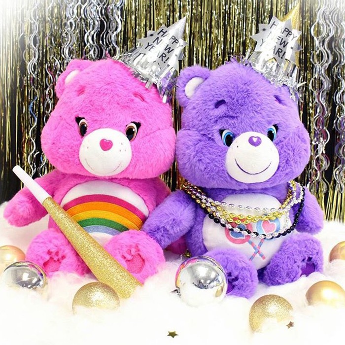 Care BearsCare Bear Gấu nhồi bông đáng yêu 30/50cm，Gấu Bông Rất dễ Thương