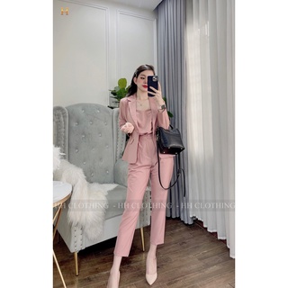 Set vest blazer gồm 3 chi tiết hh clothing