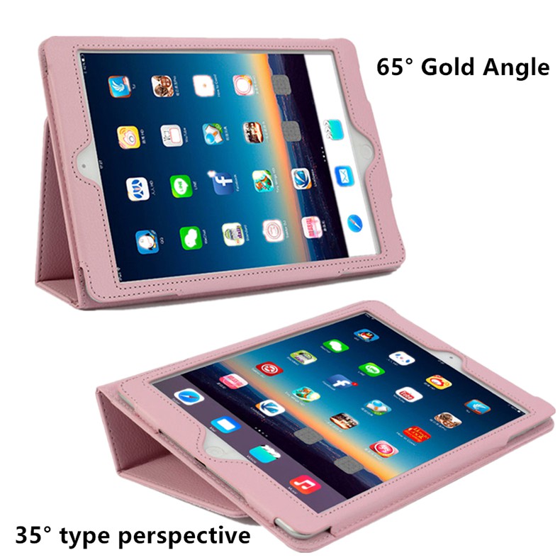 Bao da kiêm giá đỡ tiện dụng cho máy tính bảng iPad thế hệ 6th 9.7 inch 2018 | BigBuy360 - bigbuy360.vn