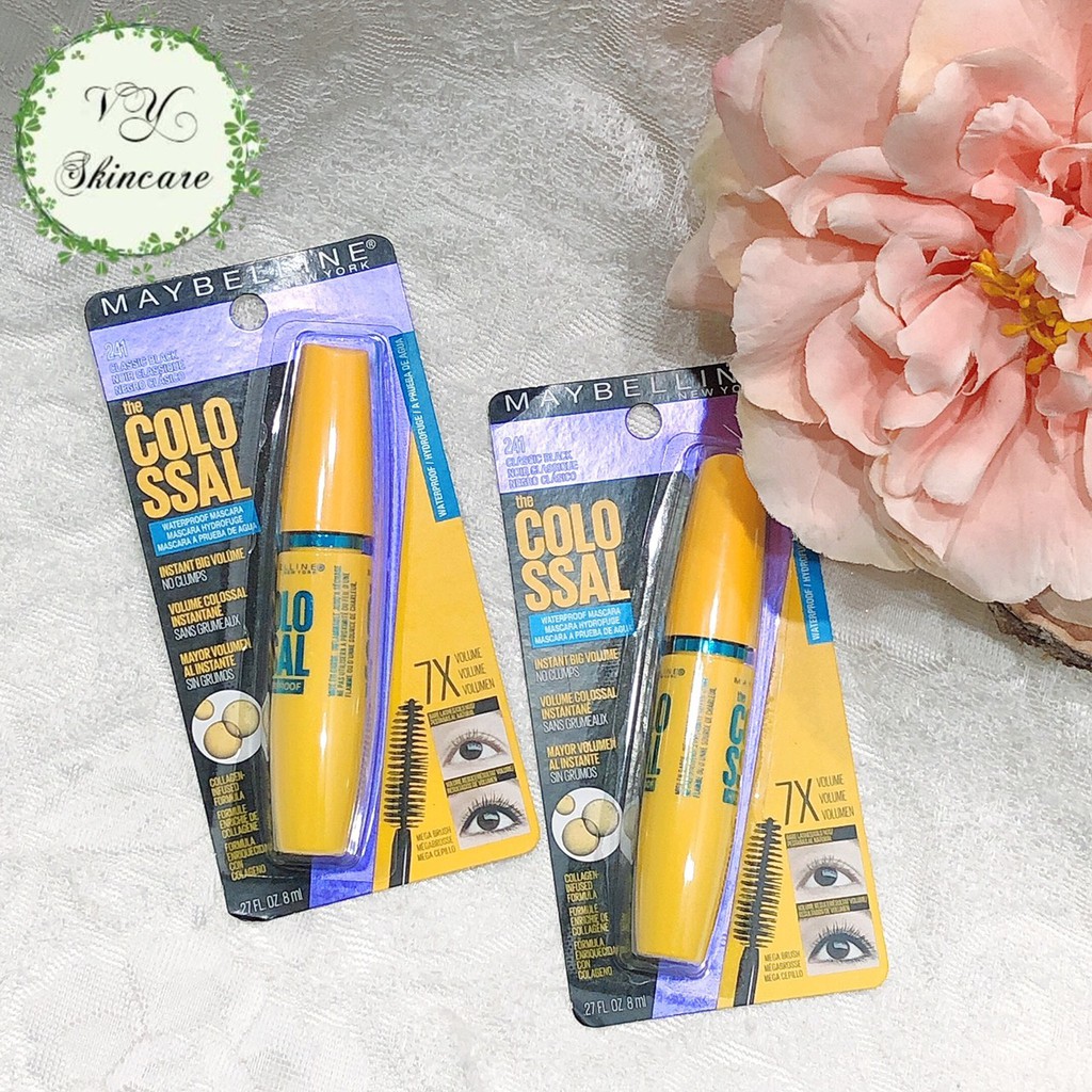 Mascara chuốt mi Maybelline Colossal Volume Express 7X Mỹ làm dày