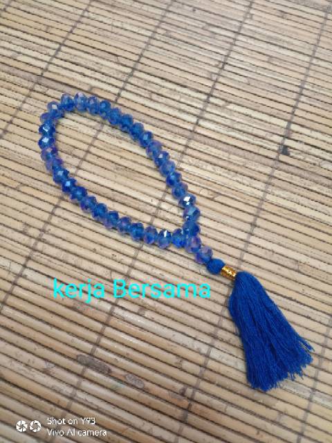 Bán Sỉ! Đá Pha Lê Tasbih Contents 33 Hạt Mã 2 8mm