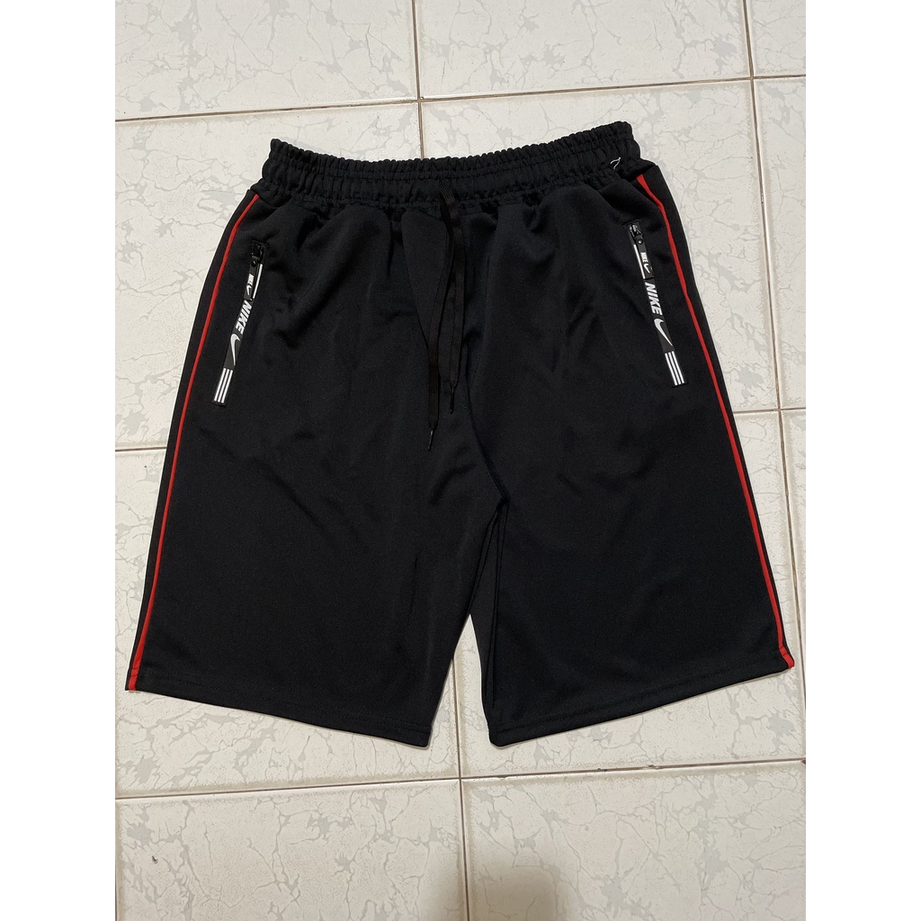 Quần short Nam phối sọc UNISEX. Túi KHÓA KÉO. Năng động cá tính