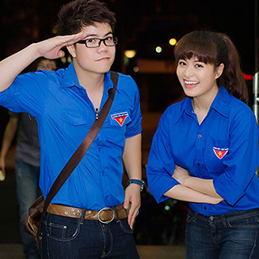 Áo đoàn thanh niên, áo sơ mi đoàn viên Việt Nam vải cao cấp,mặc thoải mái thoáng mát phù hợp các hoạt động ngoài trời | BigBuy360 - bigbuy360.vn