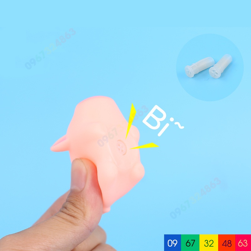 Sét 10 thú bơi thả bồn tắm gắn còi cho bé