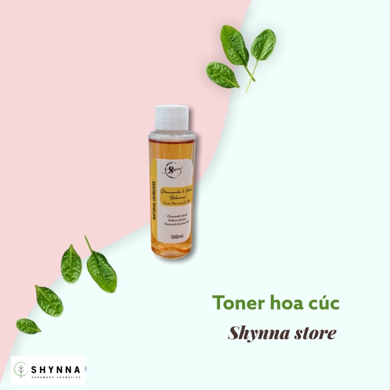 Toner Hoa cúc cấp nước, dưỡng ẩm, thu nhỏ lỗ chân lông, ngăn ngừa lão hoá, dùng cho mọi loại da 50ml /100ml