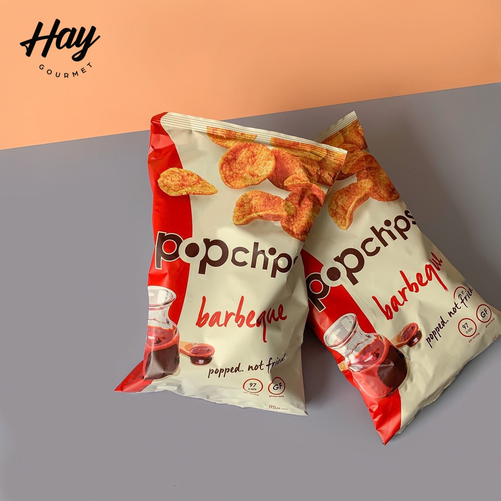 Bim bim Snack Popchips không chiên dầu, không chất phụ gia, ngon miệng an toàn cho sức khỏe | HAY Gourmet