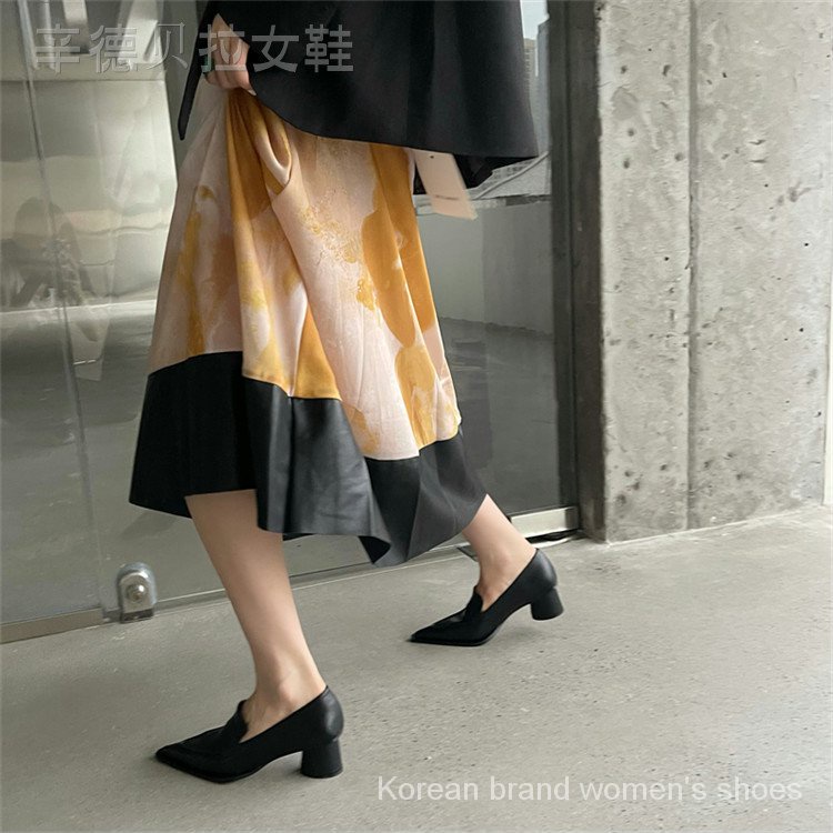 Giày cao gót Dongguk door thời trang Anh Quốc 2022 cho nữ