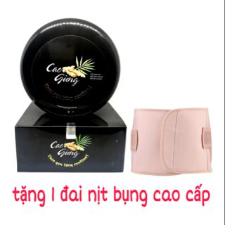Cao Gừng tan mỡ + tặng đai nịt bụng cao cấp