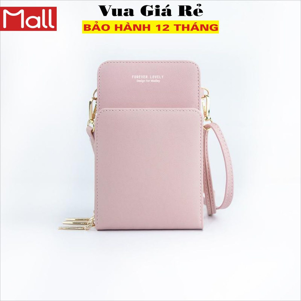 Túi đeo chéo Nữ Chính hãng Forever Young Cao Cấp hình chữ nhật 3 ngăn